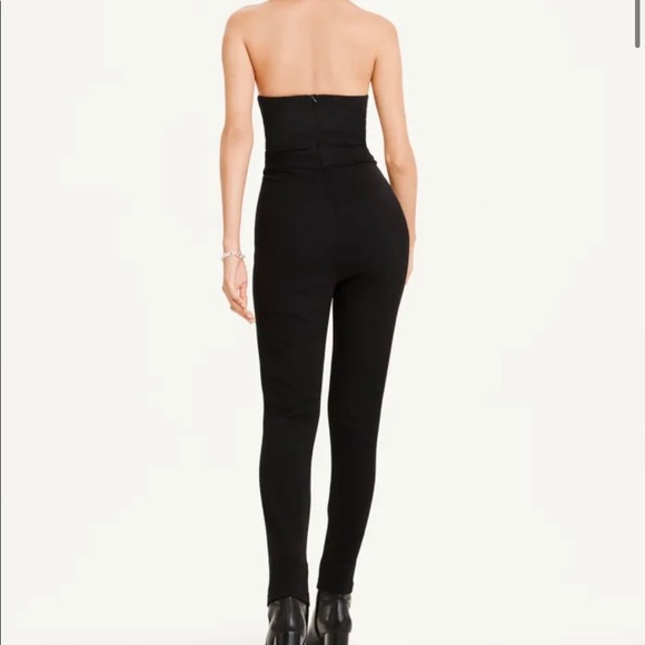 DKNY SLEEVELESS HALTER NECK JUMPSUIT - Picture 2 of 9